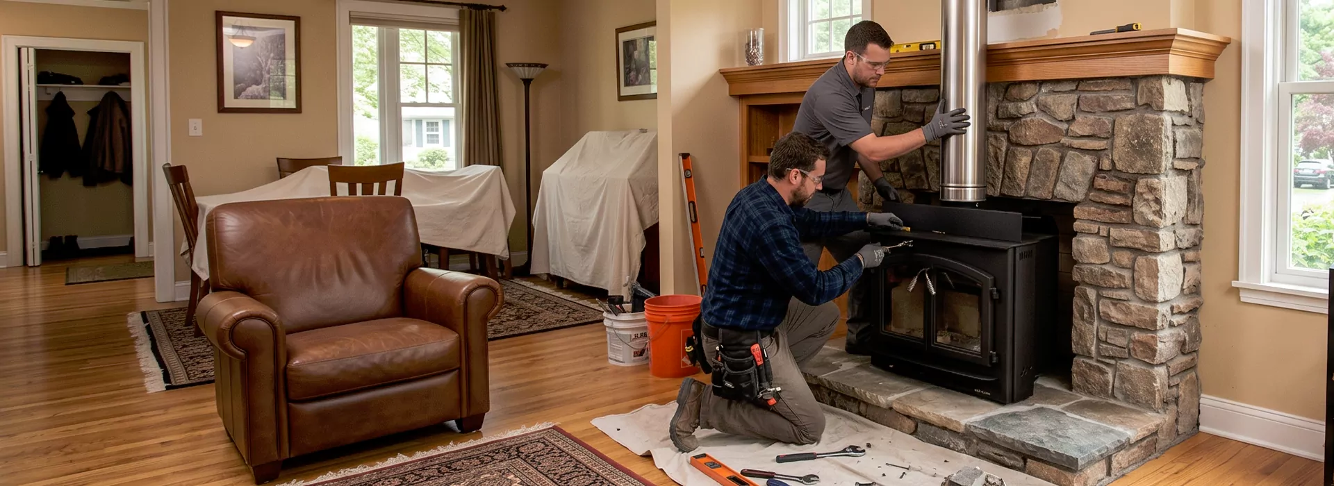 Fireplace Installation in Abington