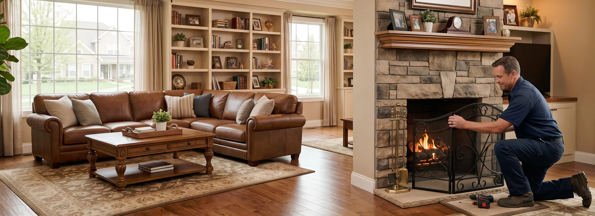 Fireplace Screen Installation Abington, PA