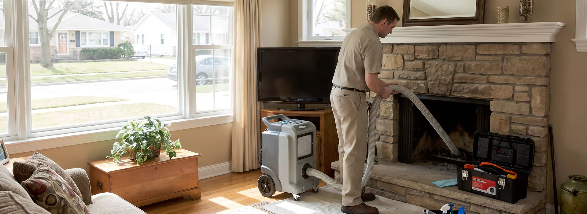 Fireplace Smell Removal in Abington, PA