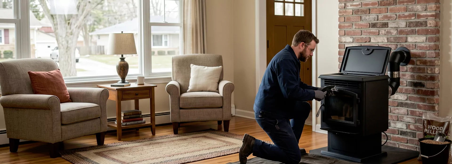 Pellet Fireplace Installation Abington, PA