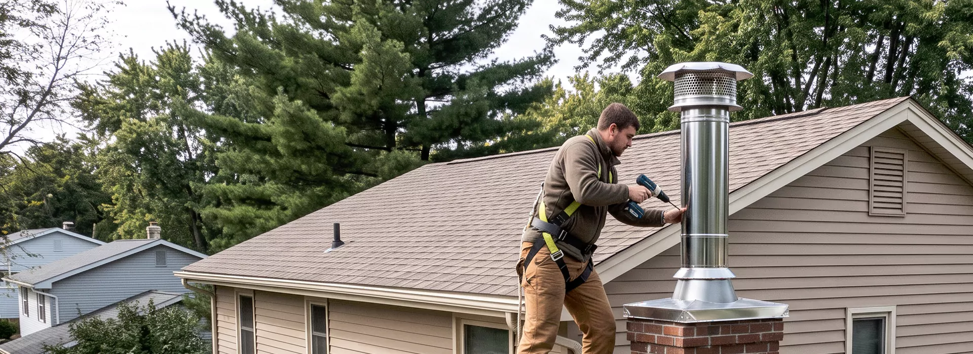 Wood Stove Chimney Services Abington