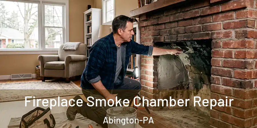 Fireplace Smoke Chamber Repair Abington-PA