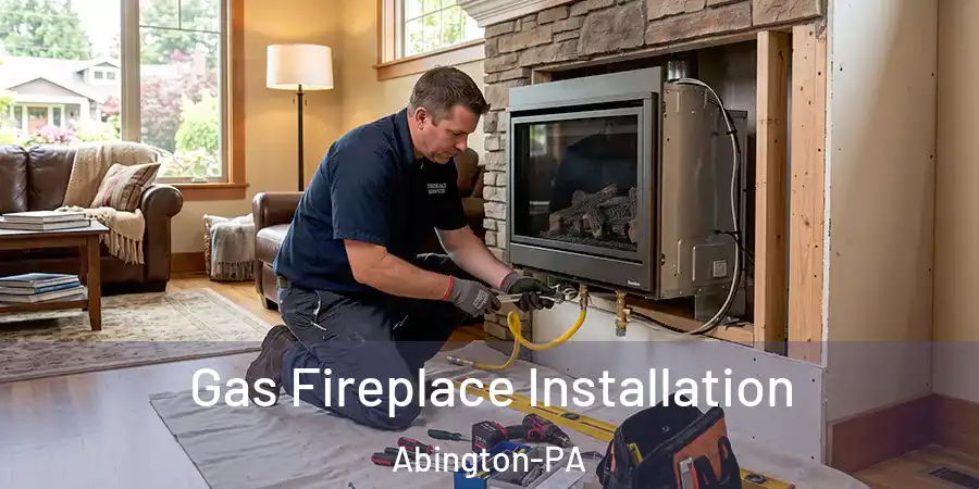  Gas Fireplace Installation Abington-PA