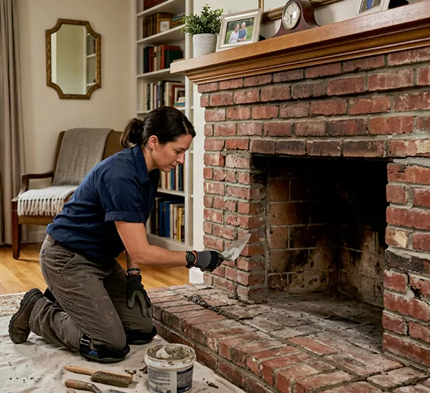 Certified Brick Fireplace Repair Company: Your Local Fireplace Masonry Repair Team in Abington, PA