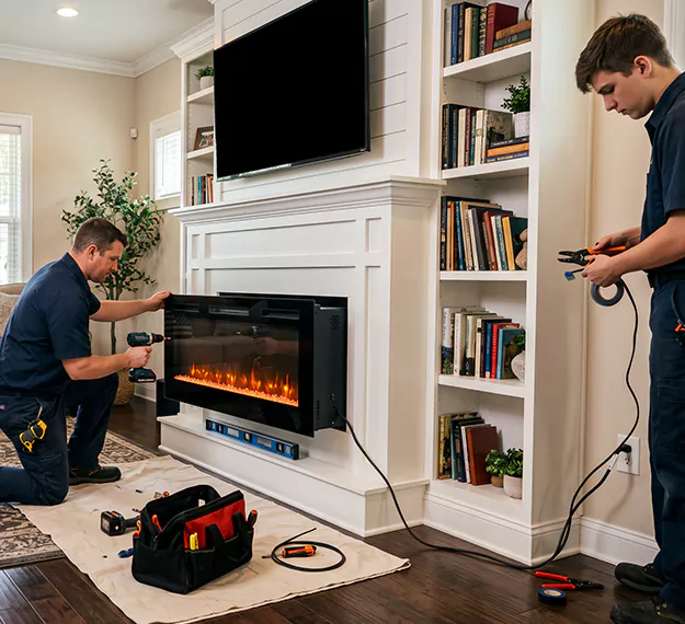 Certified Electric Fireplace Installation Company: Your Local Electric Fireplace Contractors in Abington, PA!