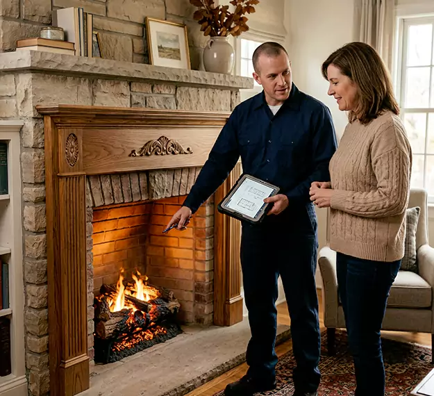 Why Abington Homeowners Choose Our Electric Fireplace Logs Team?