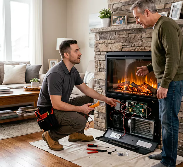 Why Abington Homeowners Choose Our Electric Fireplace Repair Team?
