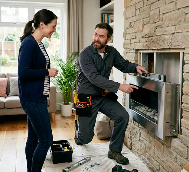 Why Abington Homeowners Choose Our Ethanol Fireplace Installation Team?