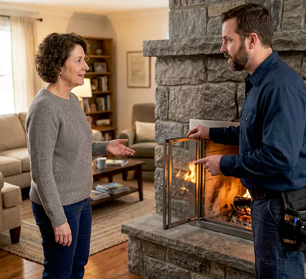 Why Homeowners Choose Our Fireplace Door Installation Team in Abington, PA?