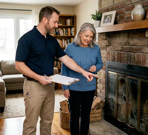 Why Homeowners Choose Our Fireplace Glass Replacement Team in Abington, PA?