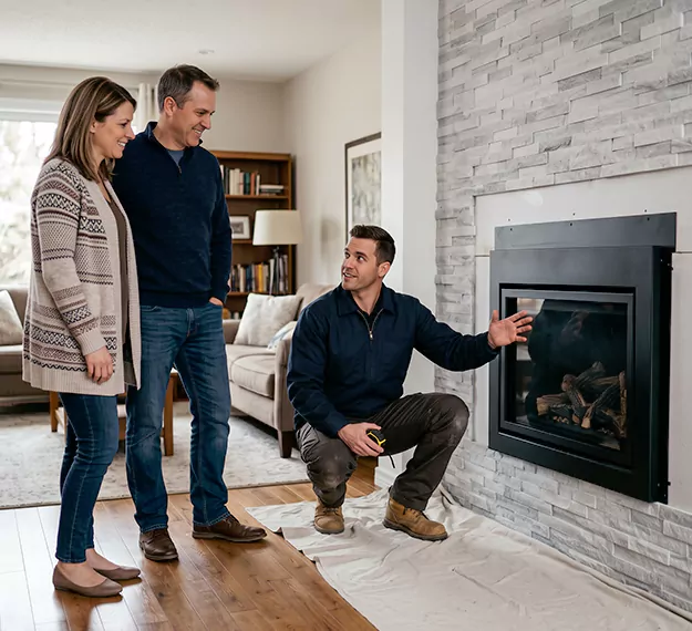 Why Abington Homeowners Choose Our Fireplace Insert Installation Team?