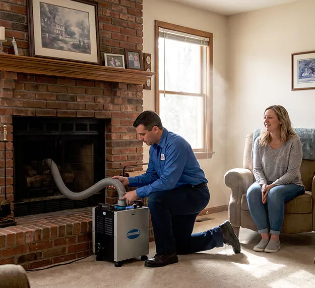 Why Abington Homeowners Choose Our Fireplace Odor Removal Team?