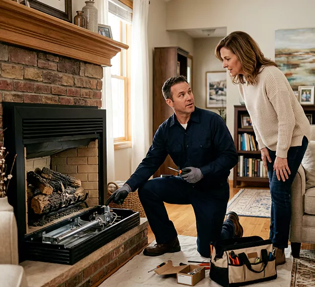 Why Abington Homeowners Choose Our Gas Fireplace Repair Team?