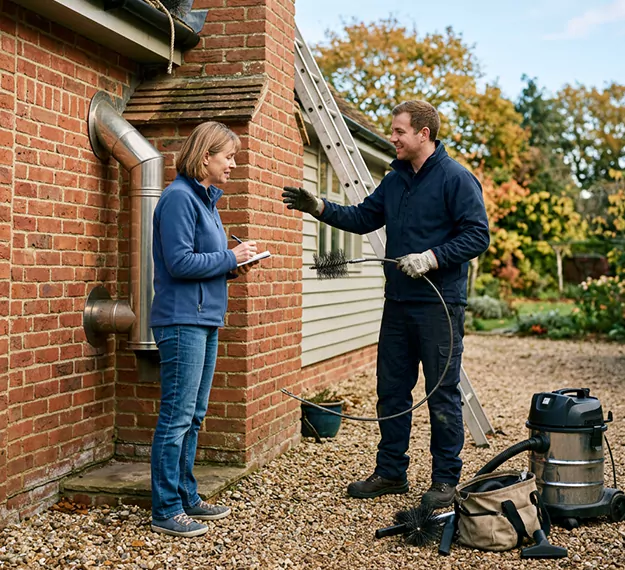 Why Abington Homeowners Choose Our Wood Stove Chimney Services?