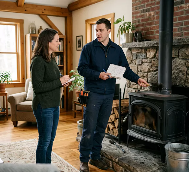 Why Abington Homeowners Choose Our Wood Stove Cleaning Team?