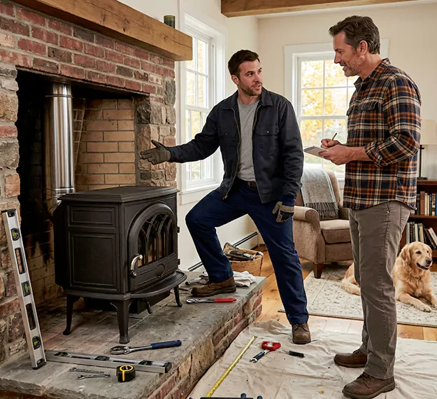 Why Abington Homeowners Choose Our Wood Stove Installation Team?