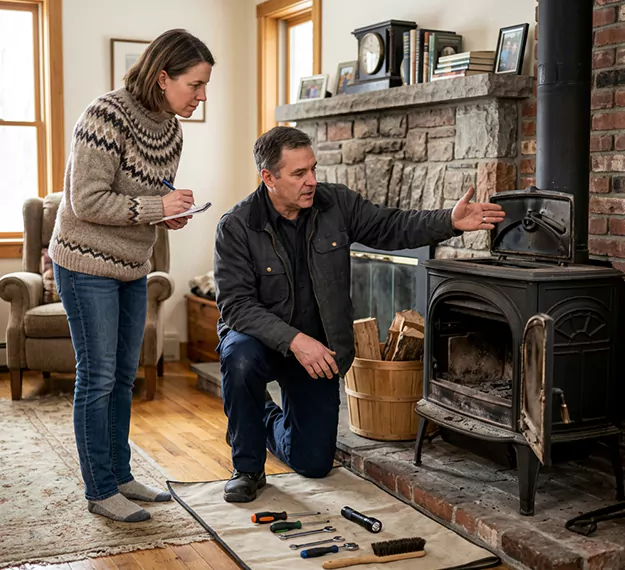 Why Abington Homeowners Choose Our Wood Stove Repair Team?