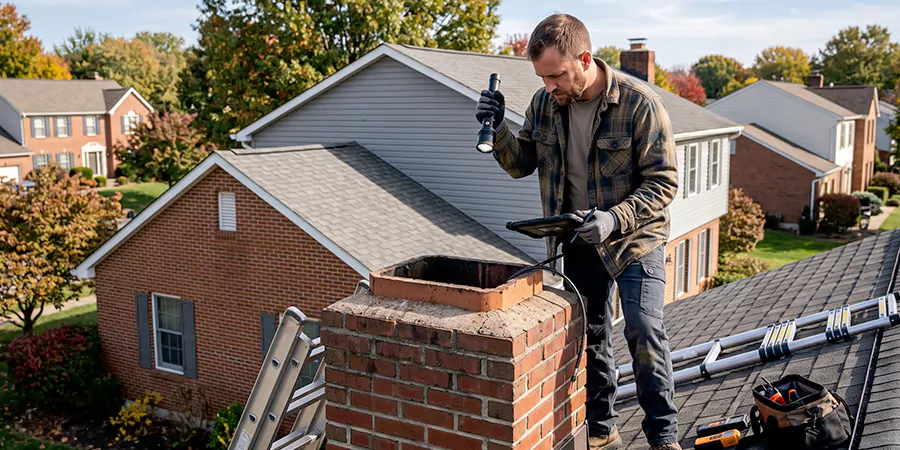 Chimney Inspection in Abington