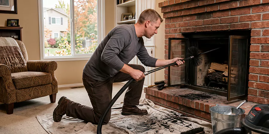 Fireplace Cleaning in Abington