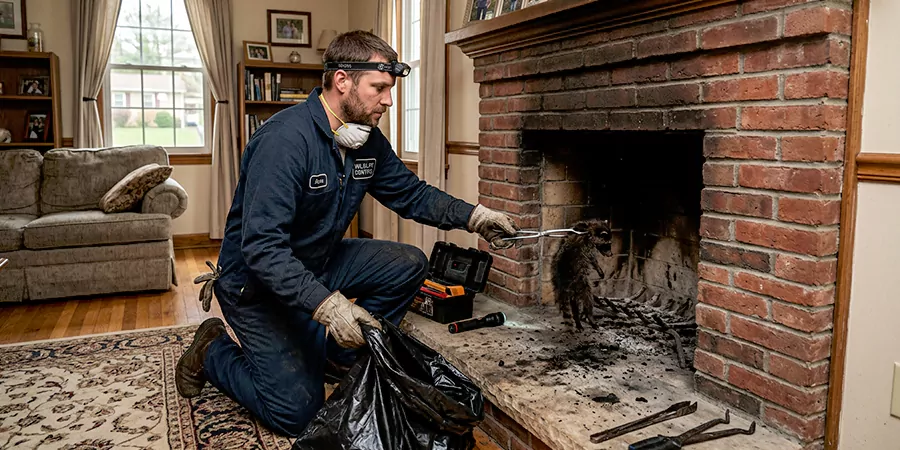 Dead Animal in Fireplace Removal Abington