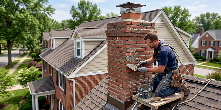 Stone Chimney Repair Abington