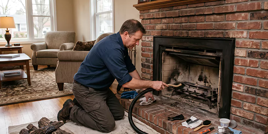 Gas Fireplace Restoration Abington