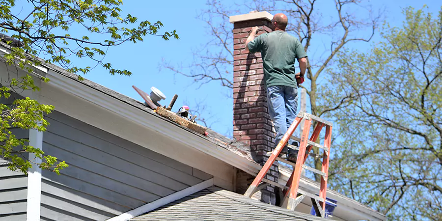 Chimney Masonry Repair in Abington