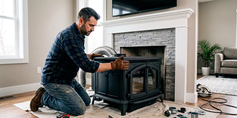 Cast Iron Fireplace Insert Installation Abington