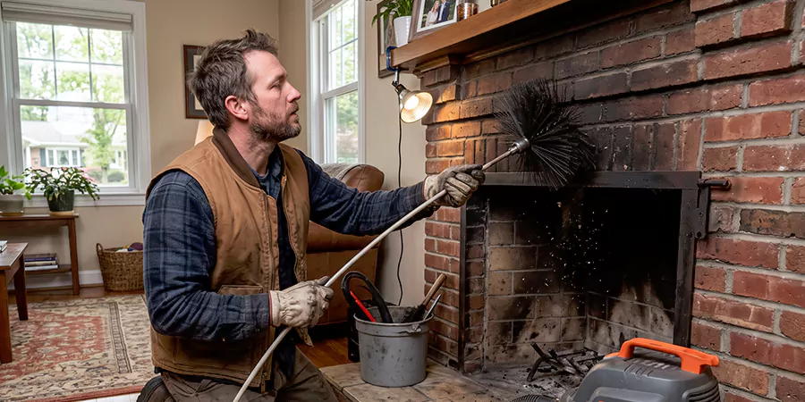 Fireplace Cleaning and Inspection Abington