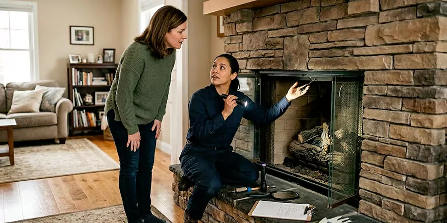Home Fireplace Safety Inspection Abington