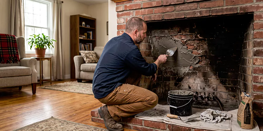 Modern Fireplace Refacing Abington