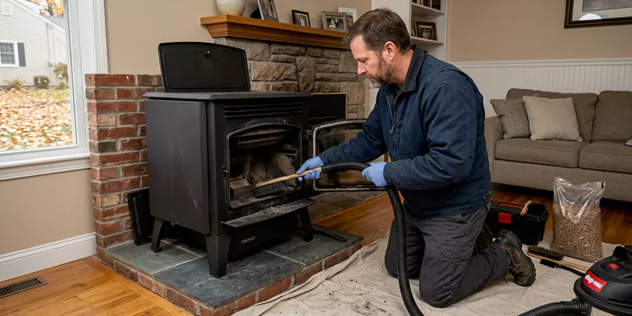 Pellet Stove Cleaning Abington