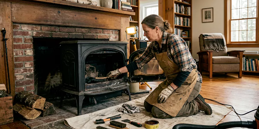 Wood Stove Restoration Abington
