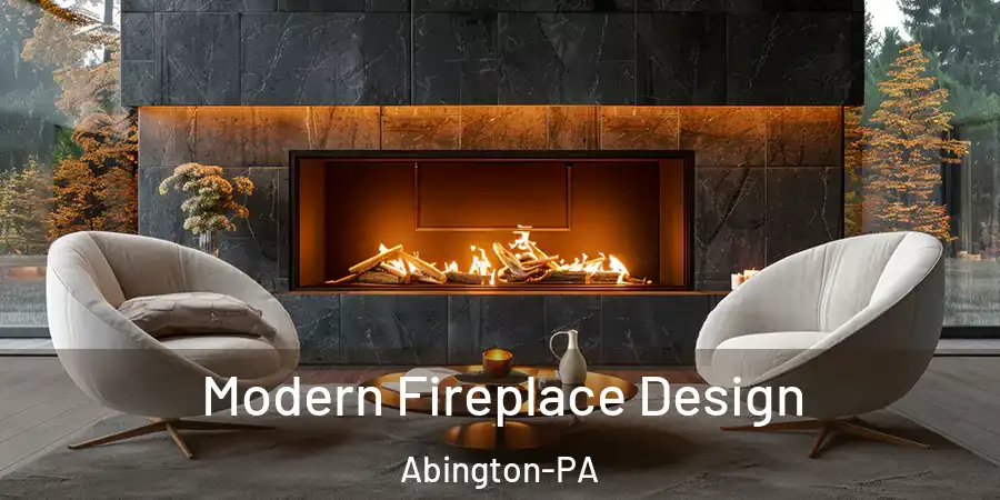  Modern Fireplace Design Abington-PA