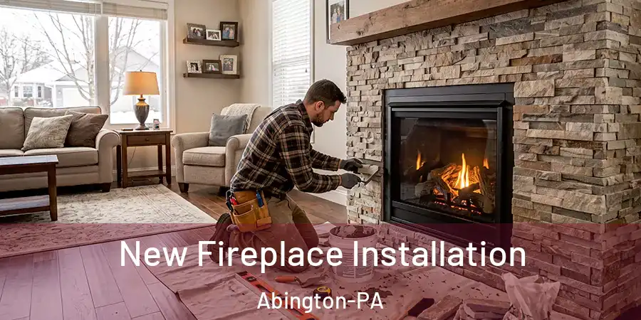 New Fireplace Installation Abington-PA