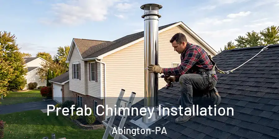 Prefab Chimney Installation Abington-PA