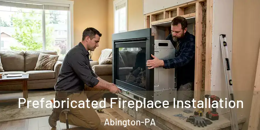  Prefabricated Fireplace Installation Abington-PA